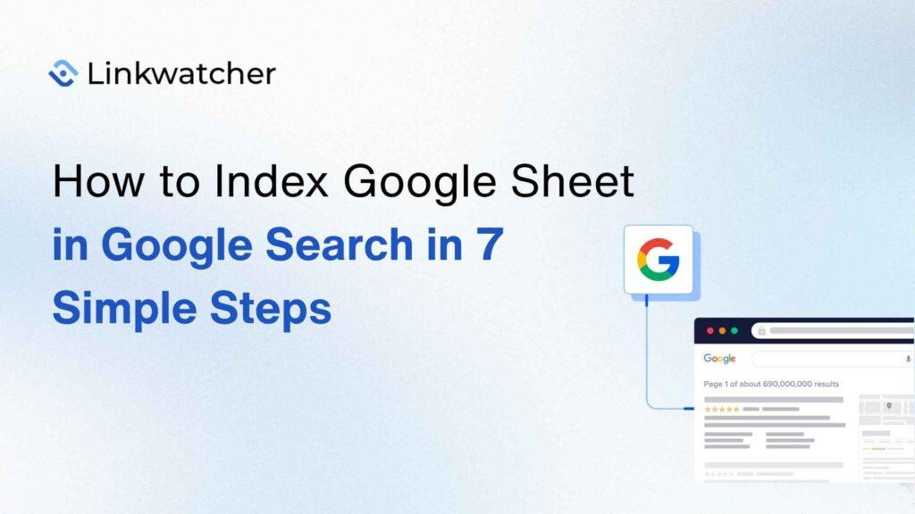 index google sheet