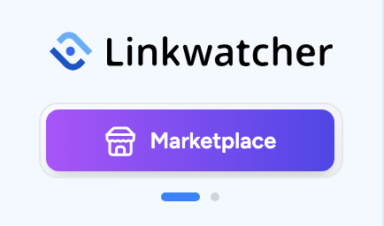 The left sidebar with the mode toggle under the Linkwatcher logo